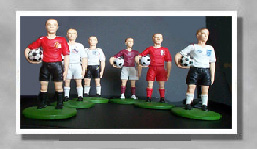 football chess pieces